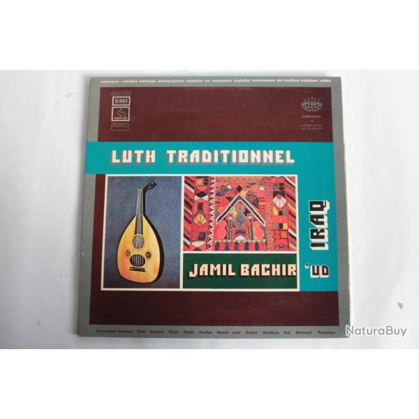 Vinyle 33T Luth traditionnel en Iraq Jamil Bachir 1974 C066-95.160
