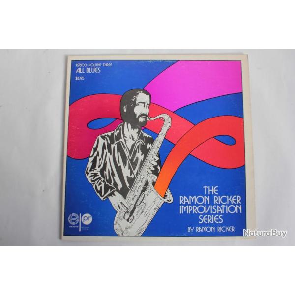 Vinyle 33T The Ramon Ricker Improvisation Series Vol 3 All blues 1979
