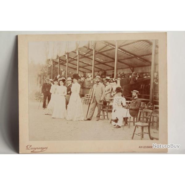 Photographie Courses d'Aix-les-Bains Georges Ier Roi Gr�ce Desgranges