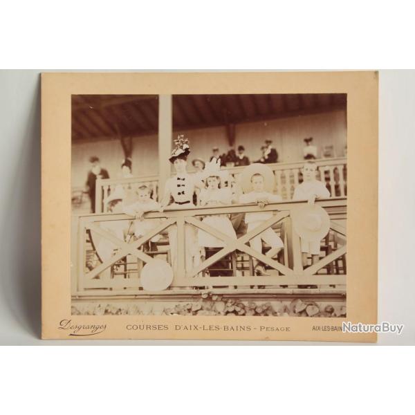 Photographie Courses d'Aix-les-Bains Georges Ier Roi Gr�ce Desgranges