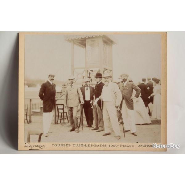 Photographie Courses d'Aix-les-Bains Georges Ier Roi Gr�ce Desgranges