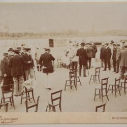 Photographie Courses d'Aix-les-Bains Georges Ier Roi Grèce Desgranges