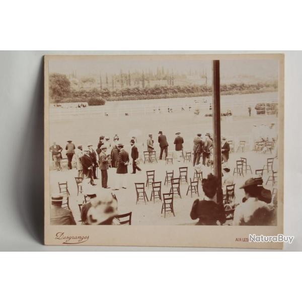 Photographie Courses d'Aix-les-Bains Georges Ier Roi Gr�ce Desgranges