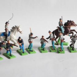 BRITAINS Deetail 12 Soldats Guerre de sécession Jouet Militaire