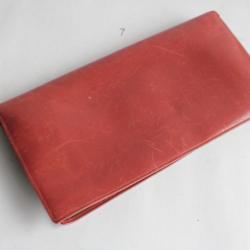 Étui à bijoux de voyage cuir marron marmotte