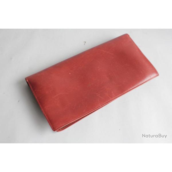 �tui � bijoux de voyage cuir marron marmotte