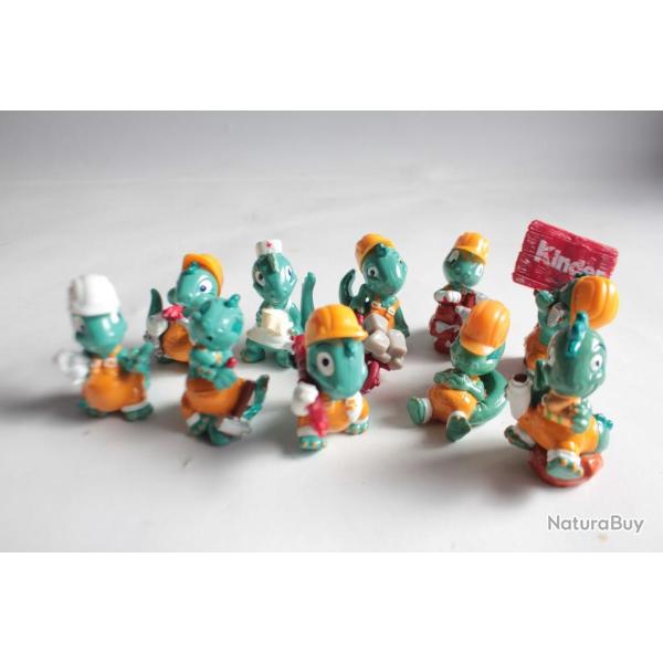 KINDER Figurines Drolly Dinos 1996 s�rie compl�te