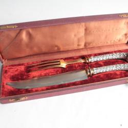 Ancien service à découper argent Wilhelm Binder Allemagne