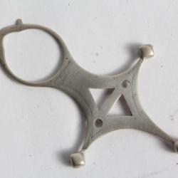 Ancien Pendentif Touareg Croix d'Agades Bijoux ethnique