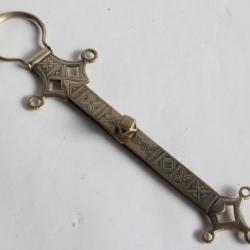 Ancienne Clé de voile Touareg Bijoux ethnique