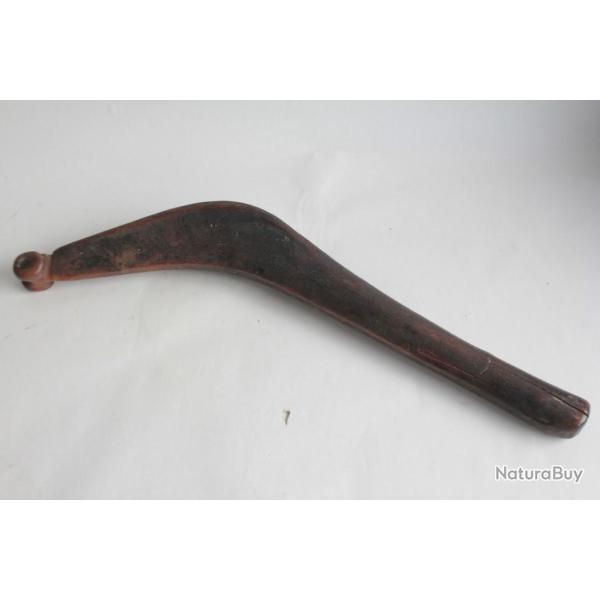 Ancien outil instrument bois Aborig�ne Australie Club
