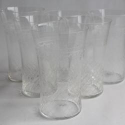 6 Gobelets cristal Pall Mall Lady Hamilton 12 cm
