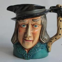 Pot à crème anthropomorphe céramique Toby jug