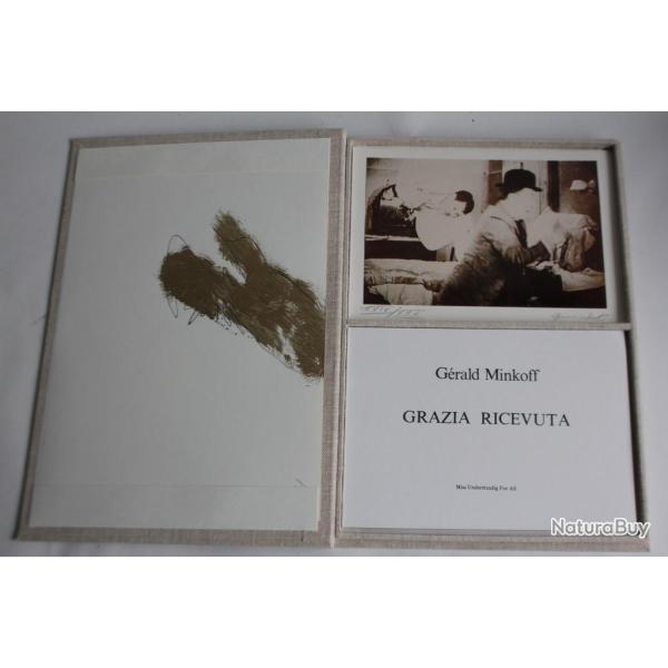 Grald MINKOFF Grazia Ricevuta Dessin Photographies