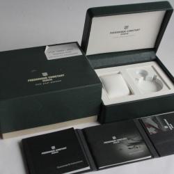 FREDERIQUE CONSTANT Écrin montre et chrono + garantie