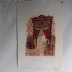 Estampe Décoration de porte d'une antichambre G. Rémon