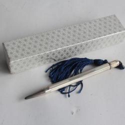 Porte-mine argent massif William Manton