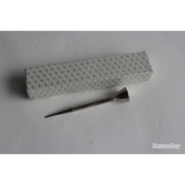 Porte-mine Tee Golf argent massif William Manton