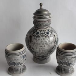 Service à bière grès Merkelbach & Wick Allemagne