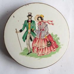 Boite poudrier vintage Stratton Couple