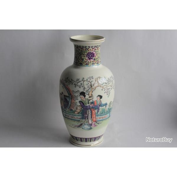 Vase porcelaine Chine