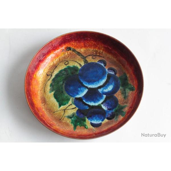 Coupe �maux sur cuivre Raisins