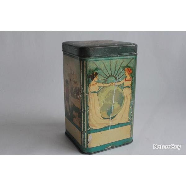 Bo�te � caf� t�le lithographi�e soci�t� kaiser pour le commerce