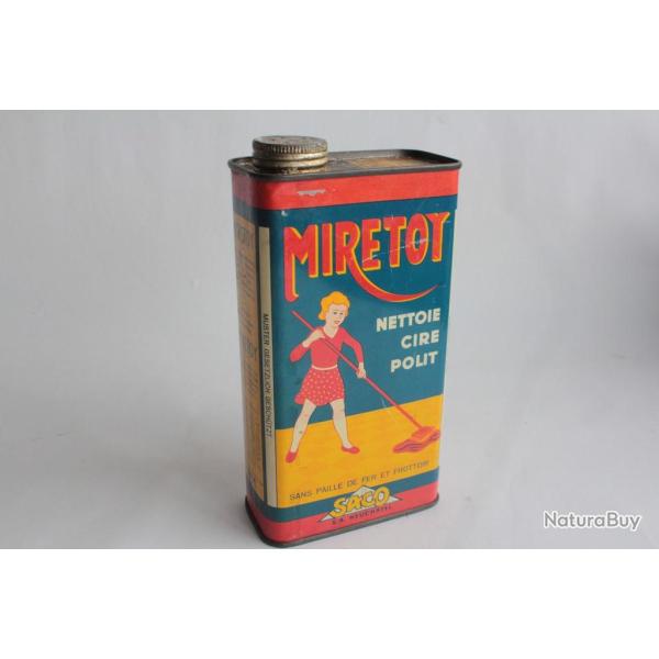 Bo�te t�le lithographi�e Cire liquide Miretoy SACO