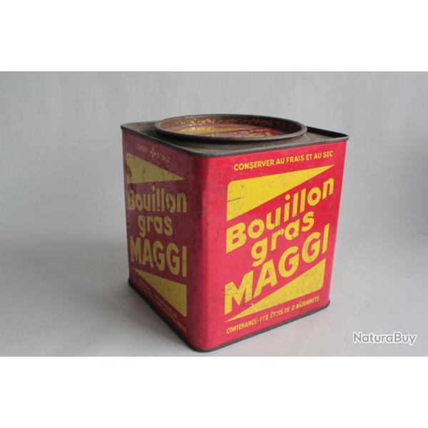 Bo�te t�le lithographi�e bouillon Maggi en cubes