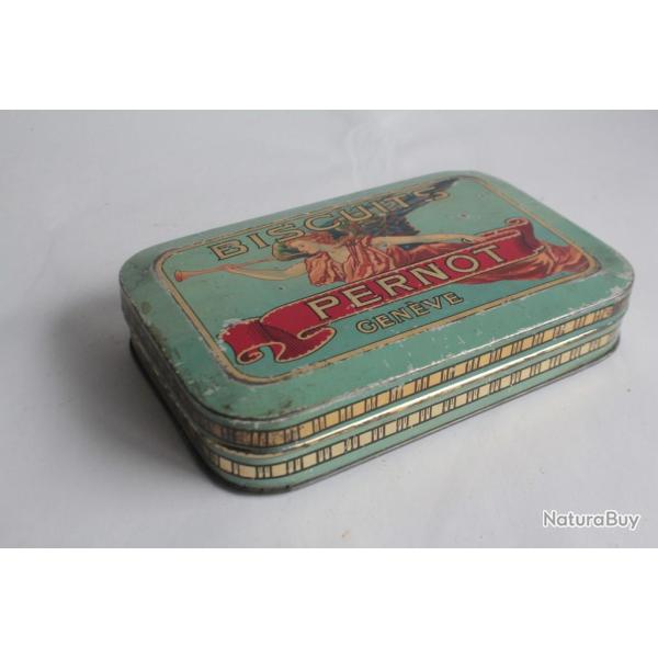 Bo�te t�le lithographi�e Biscuits Pernot
