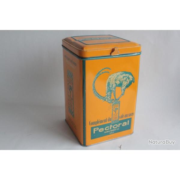Bo�te t�le lithographi�e Caf� Sucre Pectoral