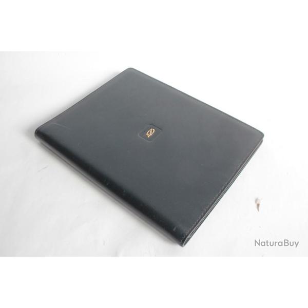 S.T.Dupont Couverture d'agenda / r�pertoire cuir noir