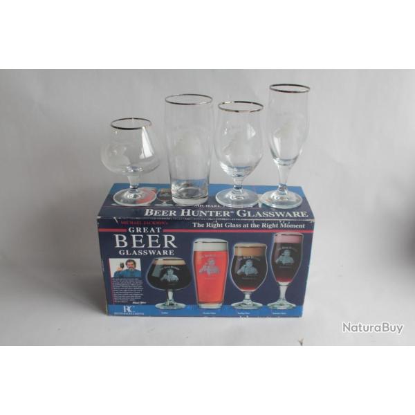 4 Verres � bi�re d�gustation Ritzenhoff cristal Michael Jackson