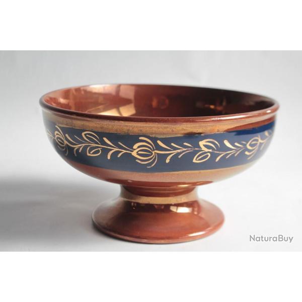 Coupe sur pi�douche fa�ence Jersey XIXe si�cle