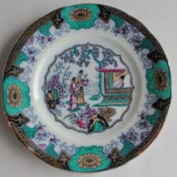 Assiette à dessert céramique BOCH frères Canton