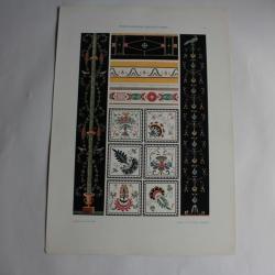 Estampe décoration pompéienne Journal décoration 1910