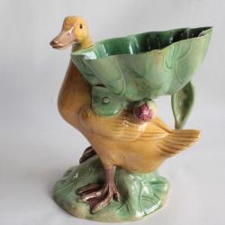 Canard céramique émaillée Chine