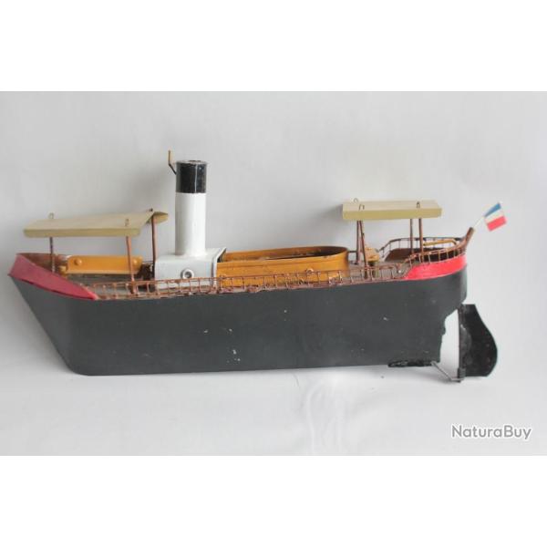 Maquette Bateau � vapeur m�tal