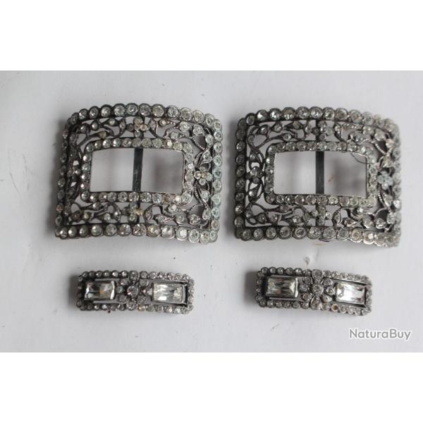 Paires de boucles de soulier chaussures