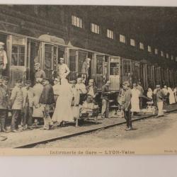 CPA Rhône Infirmerie de Gare Lyon-Vaise