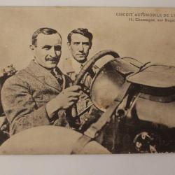 CPA Circuit automobile de Lyon 1924 Chassagne sur Bugatti