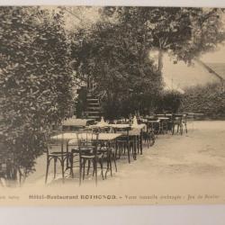 CPA Savoie Hôtel Restaurant Rothonod Tonnelle Jeu de Boules