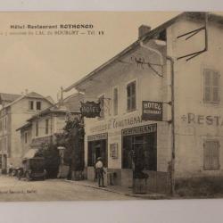 CPA Savoie Hôtel Restaurant Rothonod Lac du Bourget