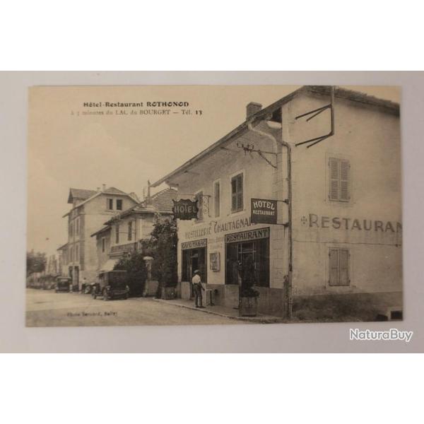 CPA Savoie H�tel Restaurant Rothonod Lac du Bourget