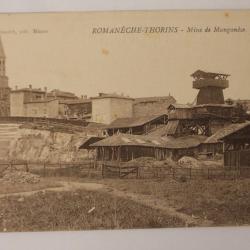 CPA Saône et Loire Romanèche-Thorins Mine de Manganèse