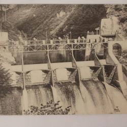 CPA Haute-Savoie Seyssel Gorges du Fier Grand Barrage