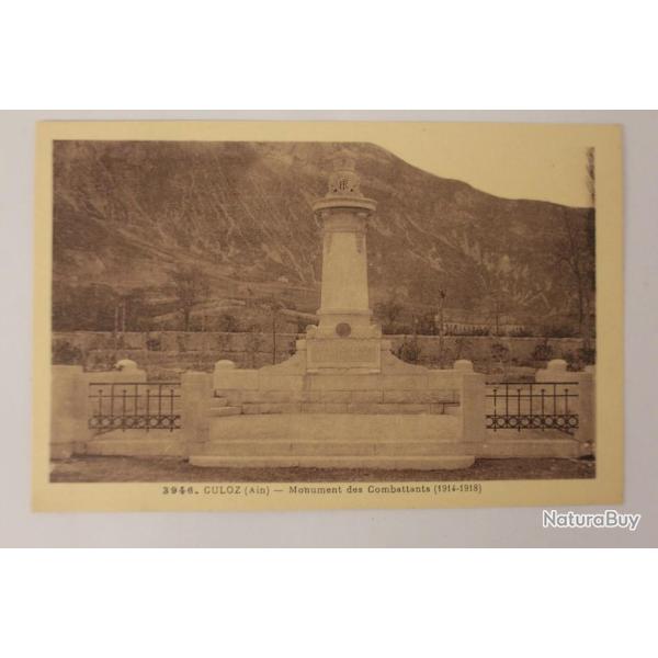 CPA Ain Culoz Monument des Combattants