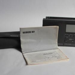 Poste radio UHER UR-600 RDS multibande réveil horloge