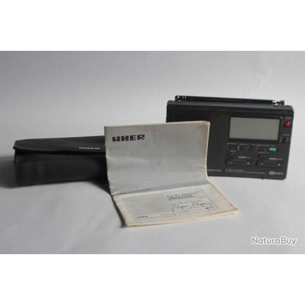 Poste radio UHER UR-600 RDS multibande r�veil horloge