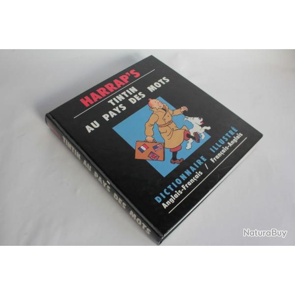 Dictionnaire Tintin au pays des mots Franais-Anglais Harrap's 1989